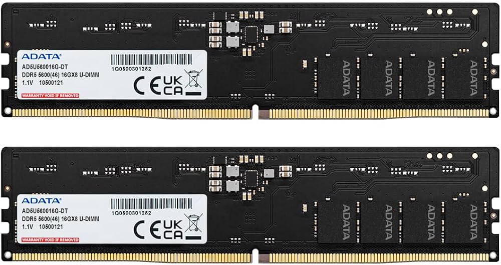 Amazon | 【エイデータ】 PCメモリ DDR5 5600MHz U-DIMM 16GBx2枚 Amazon | 【エイデータ】 PCメモリ DDR5 5600MHz U-DIMM 16GBx2枚